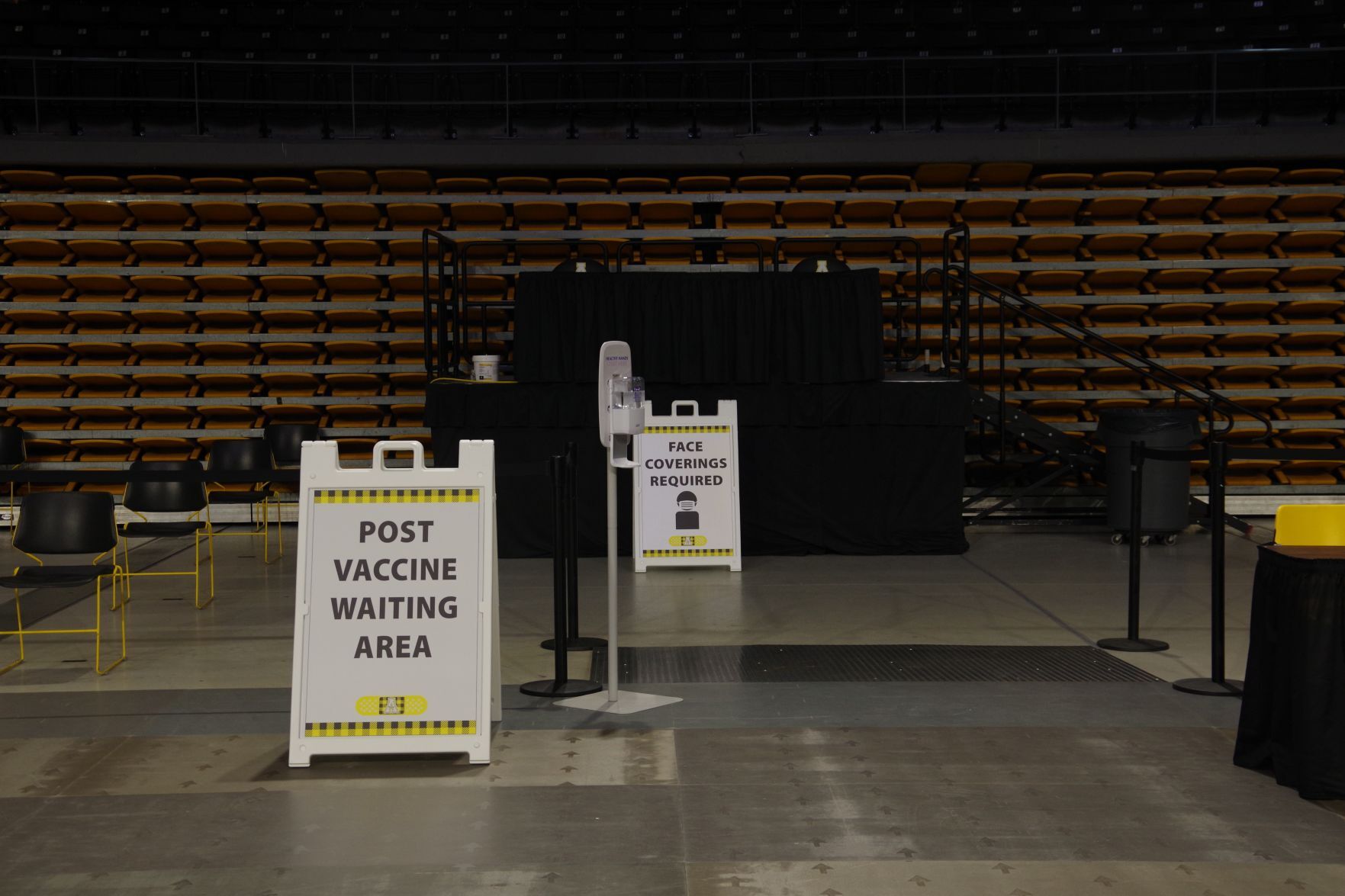 App State vaccination site